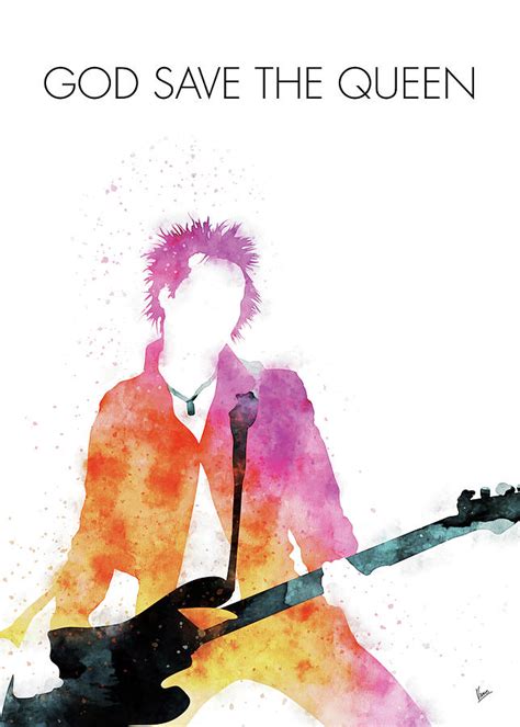 No169 My Sex Pistols Watercolor Music Poster Digital Art By Chungkong Art