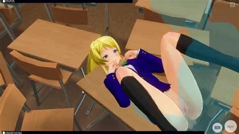 Cm3d2 Love Live Hentai Eli Ayase Stays After School For Sex