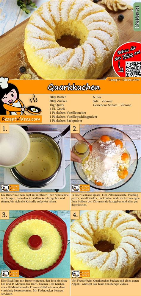 Maybe you would like to learn more about one of these? Quarkkuchen Rezept mit Video - ein leichter Kuchen ohne ...