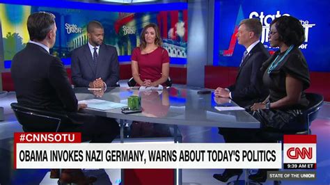 Obama Compares Todays Politics To Nazi Germany Cnn Video