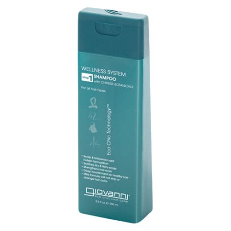 Giovanni shampoo wellness system