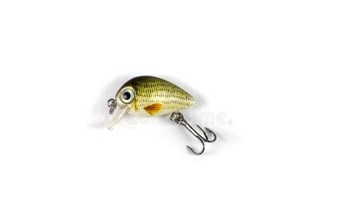 Fishing Lure Wobbler Isolated On White Stock Photo Image Of River