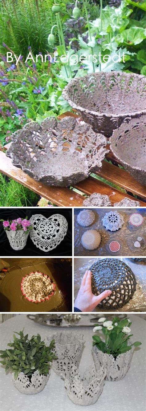 30 Diy Concrete Projects For Your Garden 2017