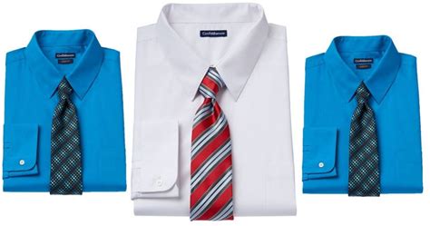 kohl s cardholders men s croft and barrow dress shirt and tie sets only 7 shipped regularly 50