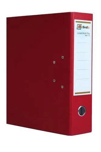Bindex Red Office File Lever Arch File Hardboard File Office File At