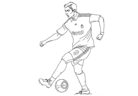 Los Mejores Dibujos De Cristiano Ronaldo Para Colorear