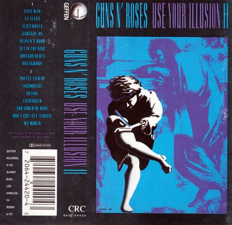 Guns N Roses Use Your Illusion Ii 1991 Cassette Discogs