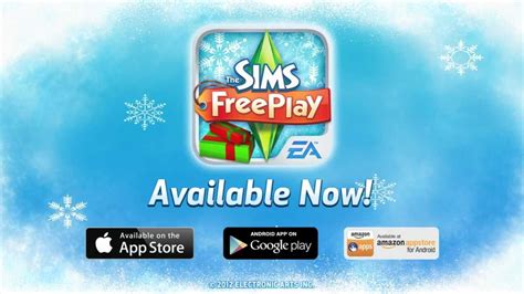 The Sims Freeplay Holiday Update Available Now Youtube
