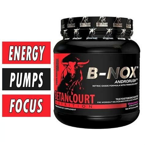 B Nox Bullnox Betancourt Nutrition Preworkout