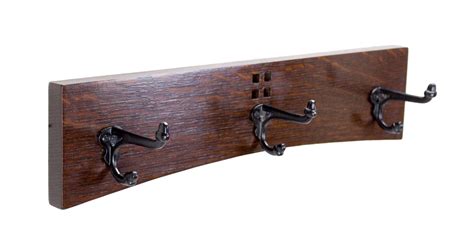 Mission Style Coat Rack 18 Inch 3 Cast Iron Hook In Etsy