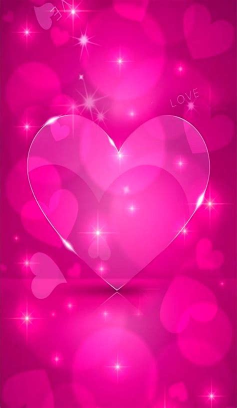 Glitter Pink Sparkle And Pink Heart Hd Phone Wallpaper Pxfuel