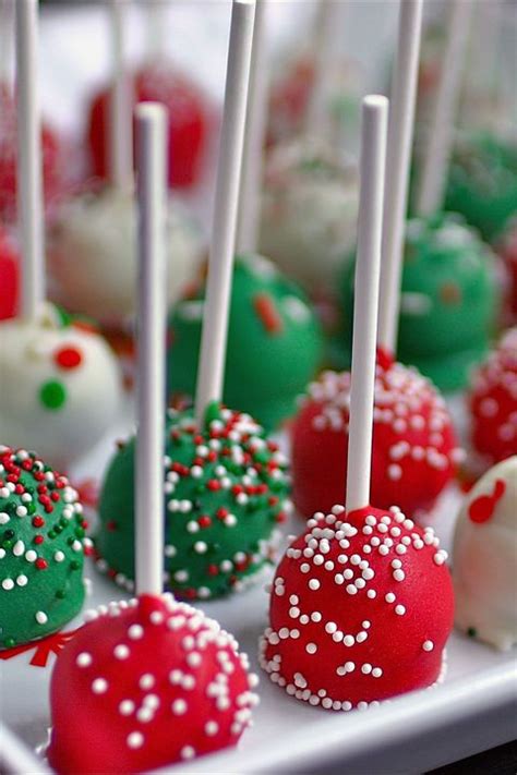 American, cakes, christmas, cookies & bars, cuisine, desserts. 22 Christmas Cake Pops No One Will Be Able to Turn Down ...