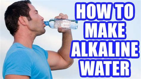 How To Make Alkaline Water Best Ways To Alkalize Your Water At Home Make Alkaline Water
