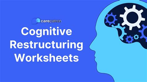 Cognitive Restructuring Worksheets Youtube