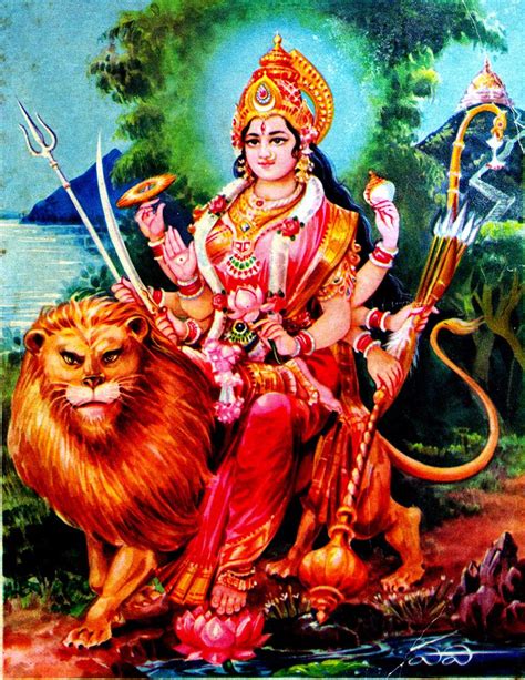 Telugu Web World Painting Of Sri Kanaka Durga Amma Varu By Sri