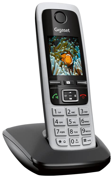 GIGASET C430: DECT-Telefon, 1 Mobilteil, schwarz bei reichelt elektronik