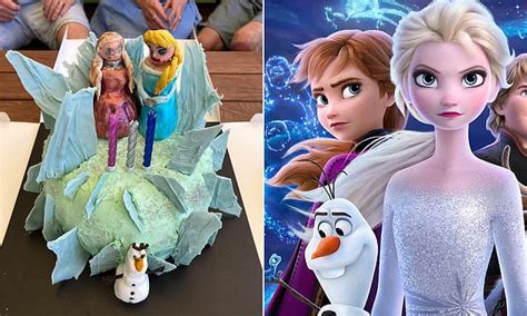 Mum Attempts A Diy Frozen Themed Birthday Cake For Her Three Year Old Daughter Trendradars Uk