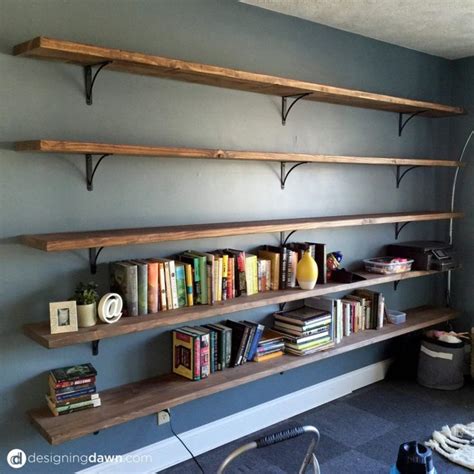 How To Build A Wall Bookshelf Builders Villa