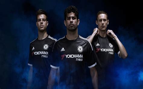 Chelsea have unveiled their new third kit and it looks remarkably similar to a crystal palace home shirt. Chelsea third kit unveiled: The Champs are BACK IN BLACK