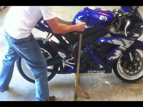 Buy motorcycle paddock centre stands and get the best deals at the lowest prices on ebay! Redline Sport Bike Center Pivot Stand - YouTube