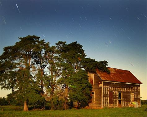 Night On Farm House Randy Watkins Photography House Styles Landscape