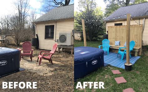 Backyard Ideas On A Budget Our 160 Diy Patio Makeover The Frugal South