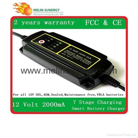 12V2000mA Automatic Lead acid battery charger 7 stages - MT-ABC1202