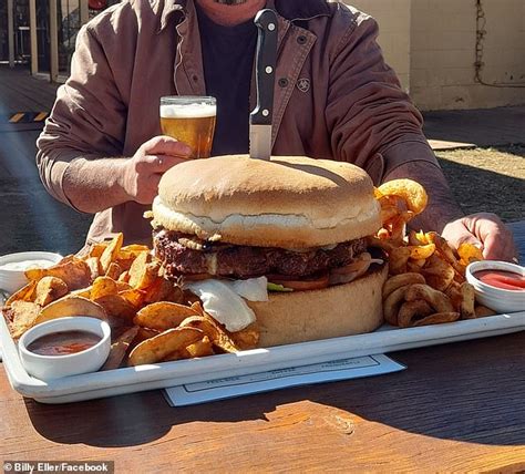 Nindigully Pub Sells 80 Road Train Burger Complete With 12kg Meat