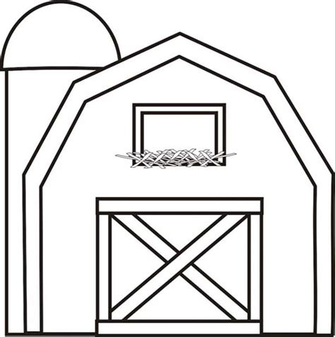 You can use our amazing online tool to color and edit the following red barn coloring pages. Barn with Silo Coloring Page | Color Luna