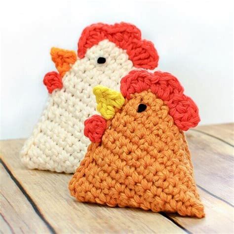 Crochet Chicken Pattern Little Crochet Chick Bean Bag Pattern