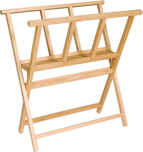 Creative Mark Folding Wood Large Print Rack Perfect For Display Of
