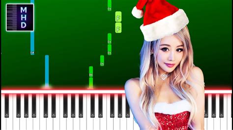 Wengie Ugly Christmas Sweater Easy Piano Tutorial Youtube