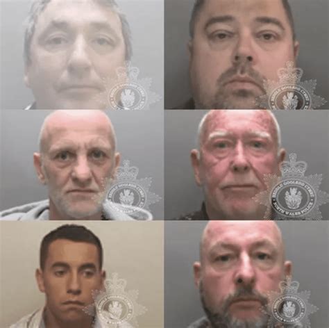 Six Men Have Been Jailed For A Total Of Nearly 40 Years And Two Women