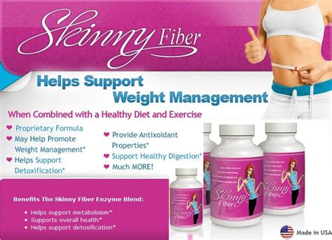 Weight Loss With Skinny Fiber Banz Weight Loss