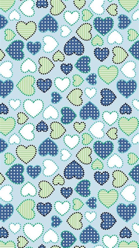Hearts Iphone Wallpaper Background Papel Decorado Para Imprimir