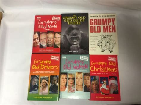 6x Grumpy Old Books Women Christmas Drivers Grumpy Gits Guide To