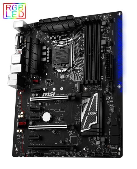 Msi Z170a Gaming Pro Carbon Intel Motherboard