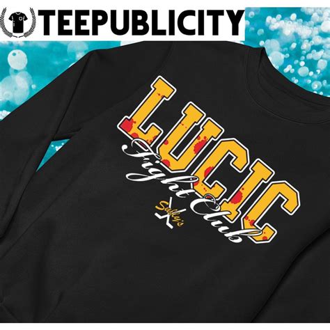 Lucic Fight Club Logo T Shirt Hoodie Sweater Long Sleeve And Tank Top