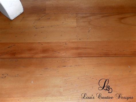 Yes, You Can Paint An Old Laminate Floor - Lisa's Creative Designs