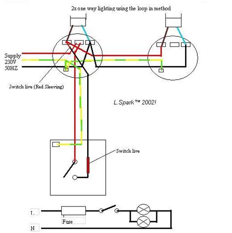 It shows the components of the circuit as simplified shapes, and the capacity and signal associates amid the devices. Electrics:Single way lighting