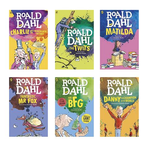 Het roald dahl museum en verhalencentrum voor kinderen van 6 tot 12 jaar. Roald Dahl Book - Pack of 6 | Findel International