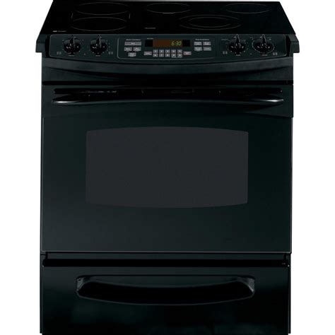 Ge Profile 44 Cu Ft Slide In Electric Range With Self Cleaning Oven