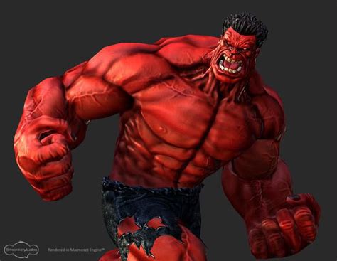 Making Of Red Hulk · 3dtotal · Learn Create Share