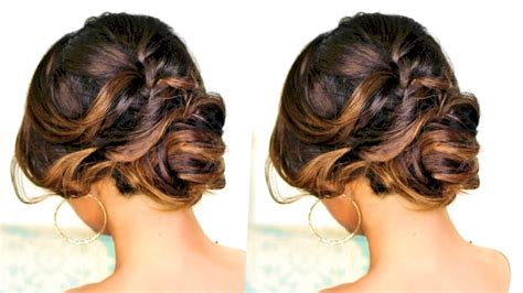 Romantic Updo Hairstyle Hairstyles For Long Medium Hair