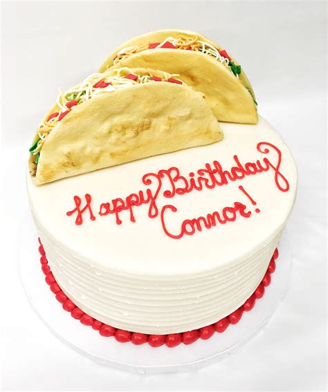 Put that box mix down and make one of these recipes instead! Birthday Cake with Tacos | Cake, Custom cakes, Bakery