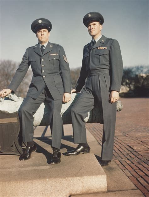 Early 1950s First Usaf Uniforms Air Force Historical
