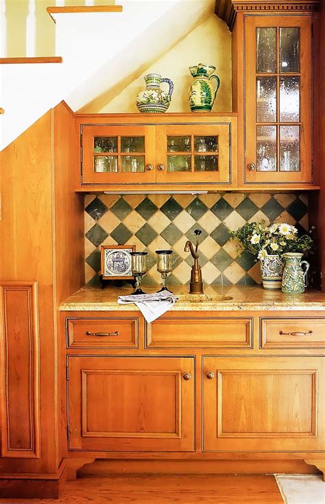 This stylish example of under stair storage, built by. Pin by Cory Taylor on Old Ideas | Kitchen cabinets under ...
