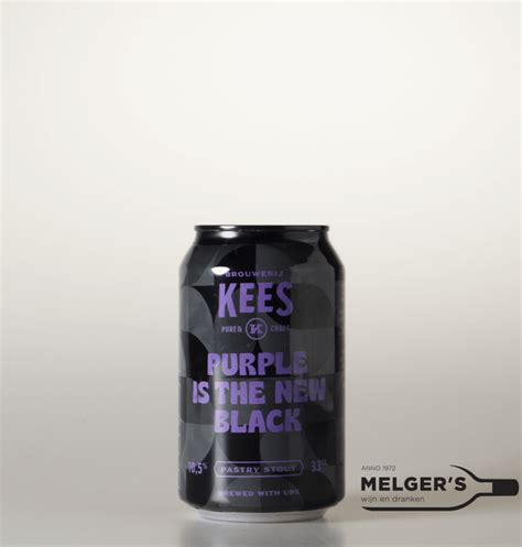 Kees Purple Is The New Black Imperial Pastry Stout 33cl Blik
