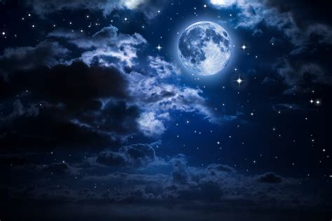 1920x1080 1920x1080 Moon Clouds Sky Night Coolwallpapersme