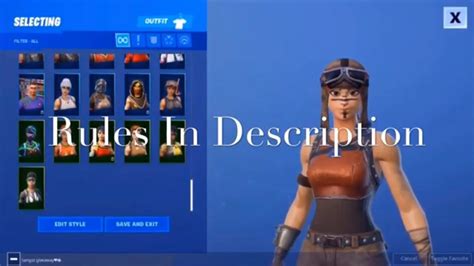 Follow these rules below 1.subscribe and like (checking) 2. FREE OG RENEGADE RAIDER ACCOUNT GIVEAWAY! (Renegade Raider ...